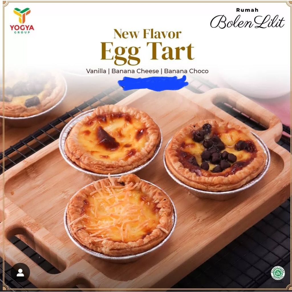 

EGG TART YOGYA BANDUNG ORIGINAL