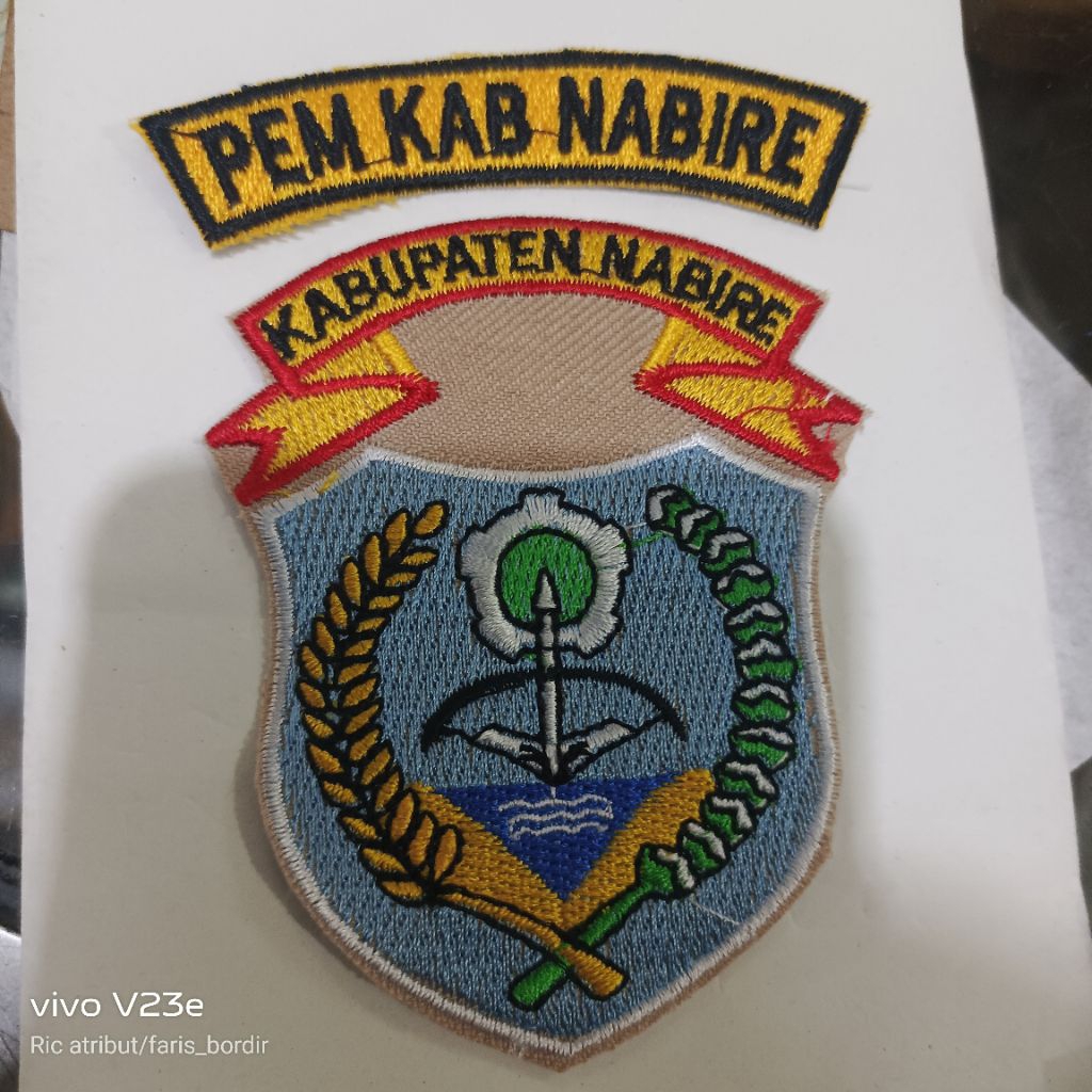 BED PEMKAB NABIRE PAPUA PROVINSI PAPUA BETGE KAB NABIRE LOGO PNS NABIRE KABUPATEN NABIRE PAPUA kabup