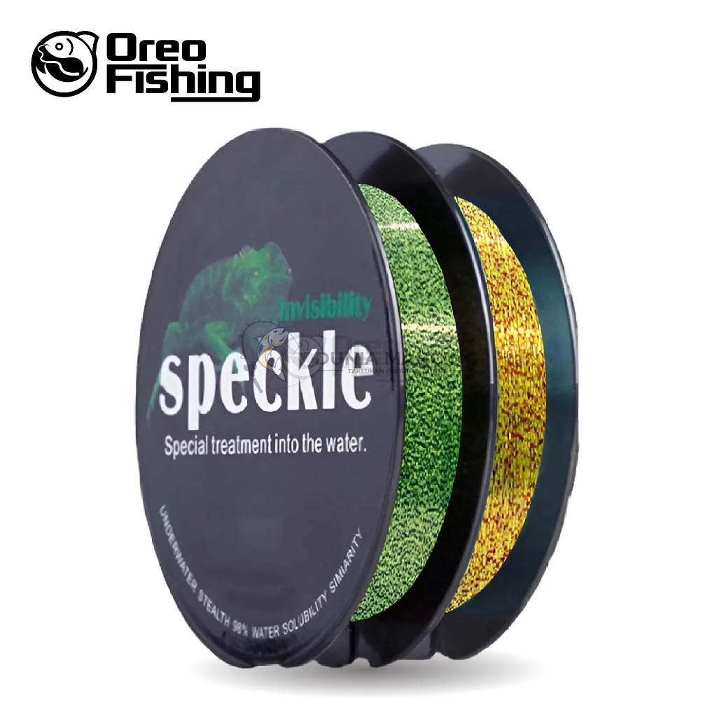 Senar Pancing Ikan Line Fishing Speckle Bunglon Senar Pancing Nilon 103M Senar Titik Nylon