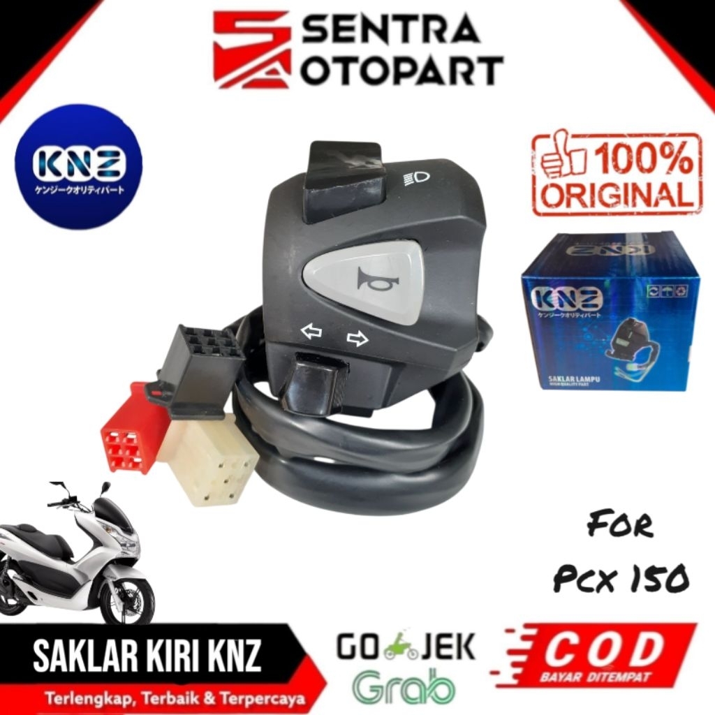 saklar kiri holder kiri pcx 150 pcx150 knz