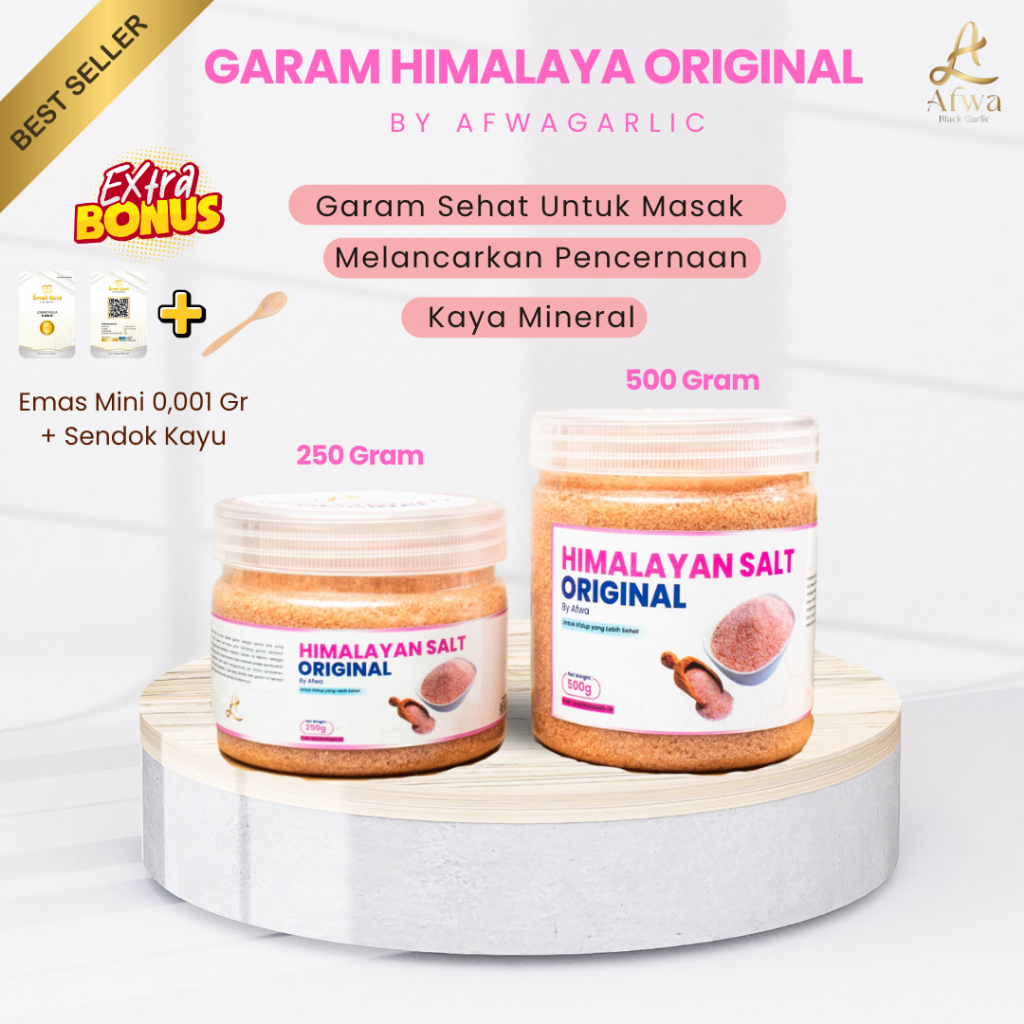 

Garam Himalaya Original 100% | Himalayan Pink Salt by afwagarlic