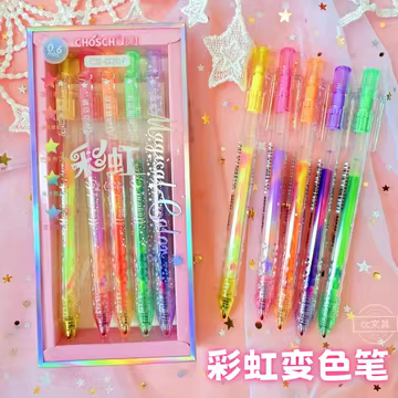 

pulpen gliter CHOSCH 5 warna