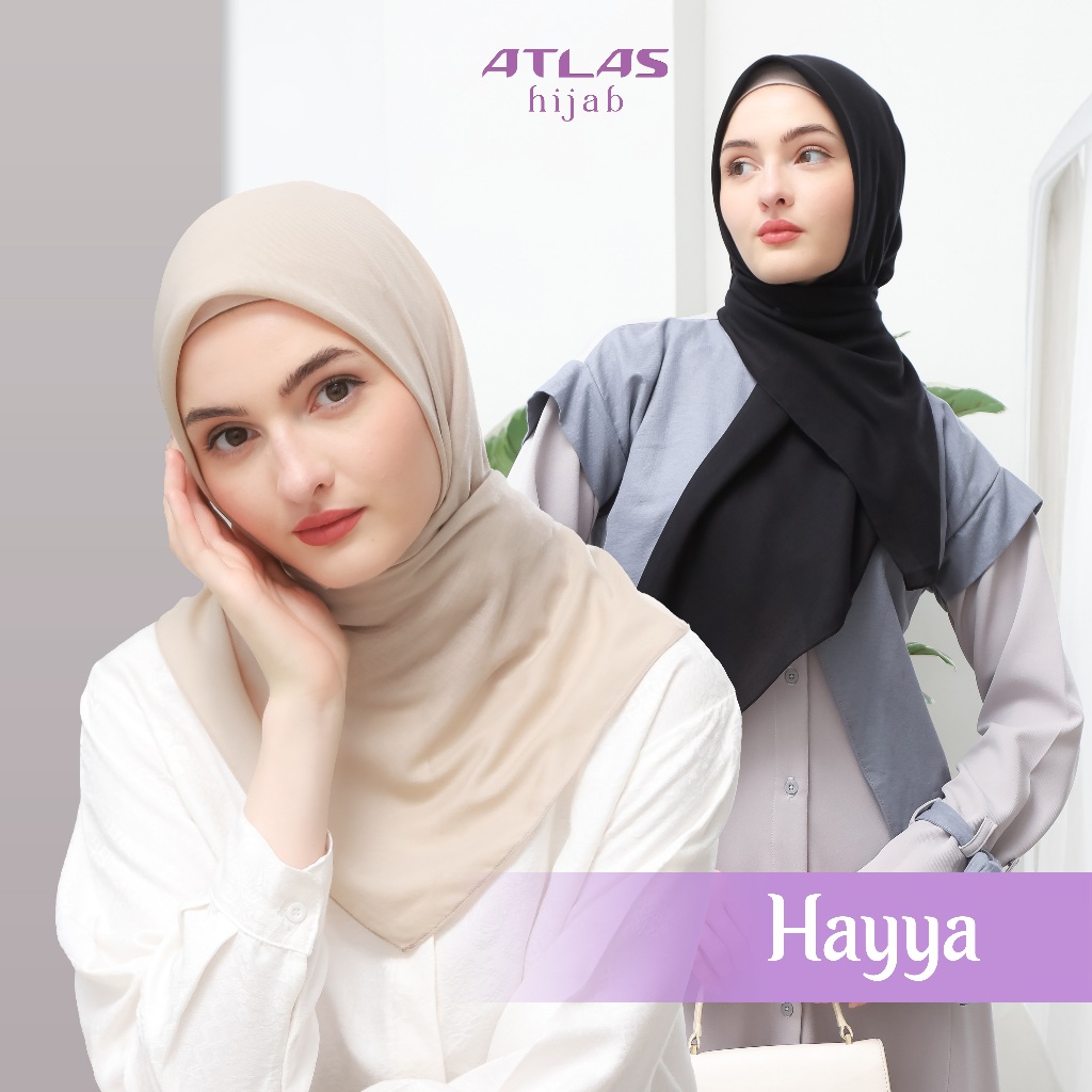 [ NEW ARRIVAL] HIJAB ATLAS SERIES HAYYA