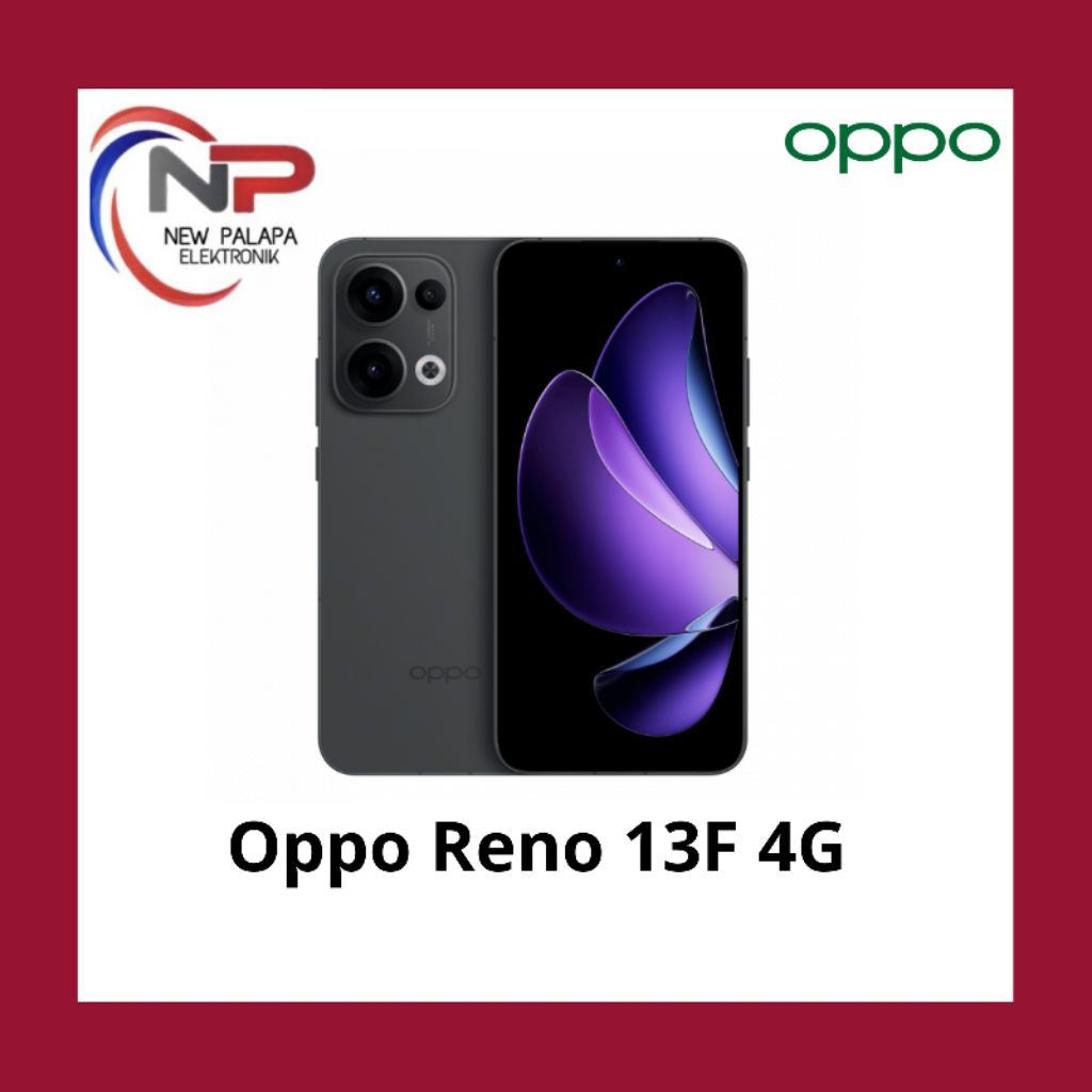 HP OPPO RENO 13F 4G Ram 8/256GB GARANSI RESMI OPPO