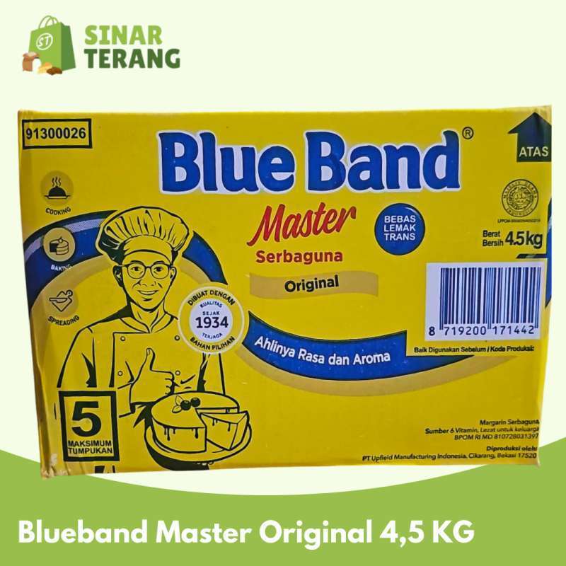 

[oddsolshop] pekanbaru/Blue Band Master Serbaguna Original 4.5KG Akhlinya Rasa & Aroma Blueband