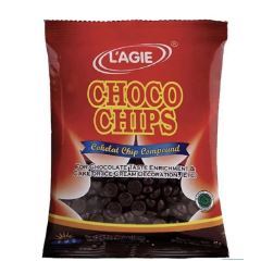 

Lagie Coklat Choco Chips 1/2 Bulat Hitam 45gr/ Chocochip lagie coklat/ Choco chip coklat/ coklat chips/ coklatchips