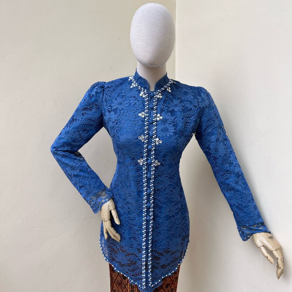 [PO] Kebaya Encim Sanghai Pundak Balon | Kebaya Modern | Kebaya Wisuda