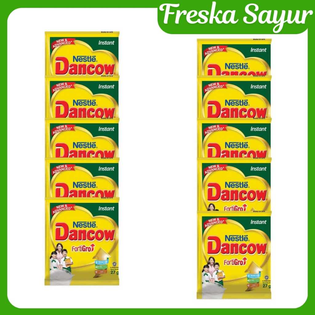 

Dancow Susu Bubuk Vanila 27 gr [1 Renceng Isi 10 Pcs]