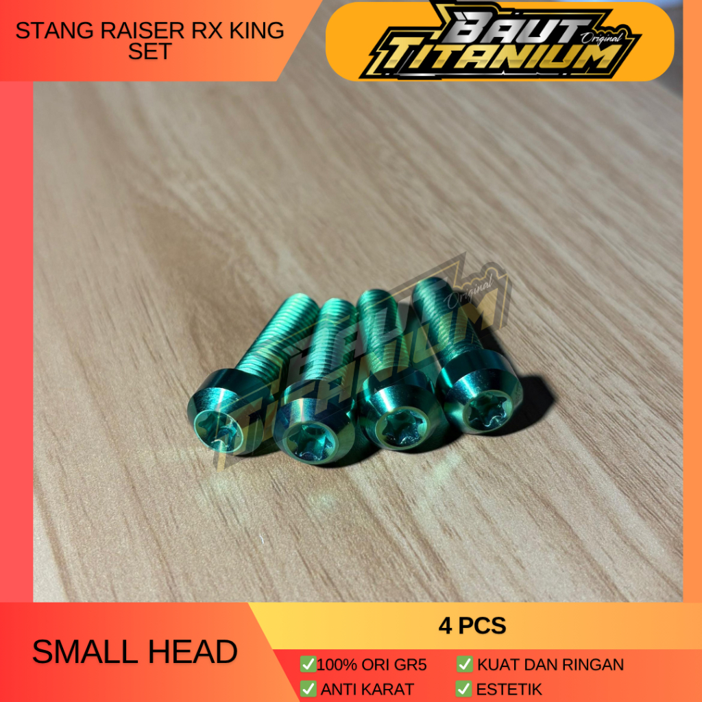 Baut Titanium Stang Raiser RX King Set Gr5