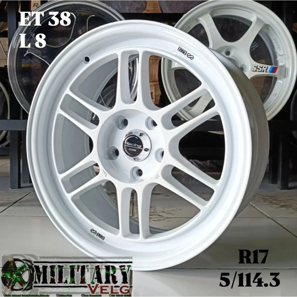 Enkei RPF1 FACE2 R17 White