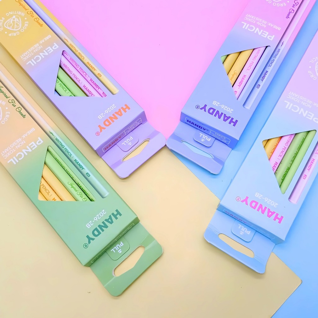 

Handy Pencil 2B Colorful Pensil 2B Motif Lucu Cantik - ATK