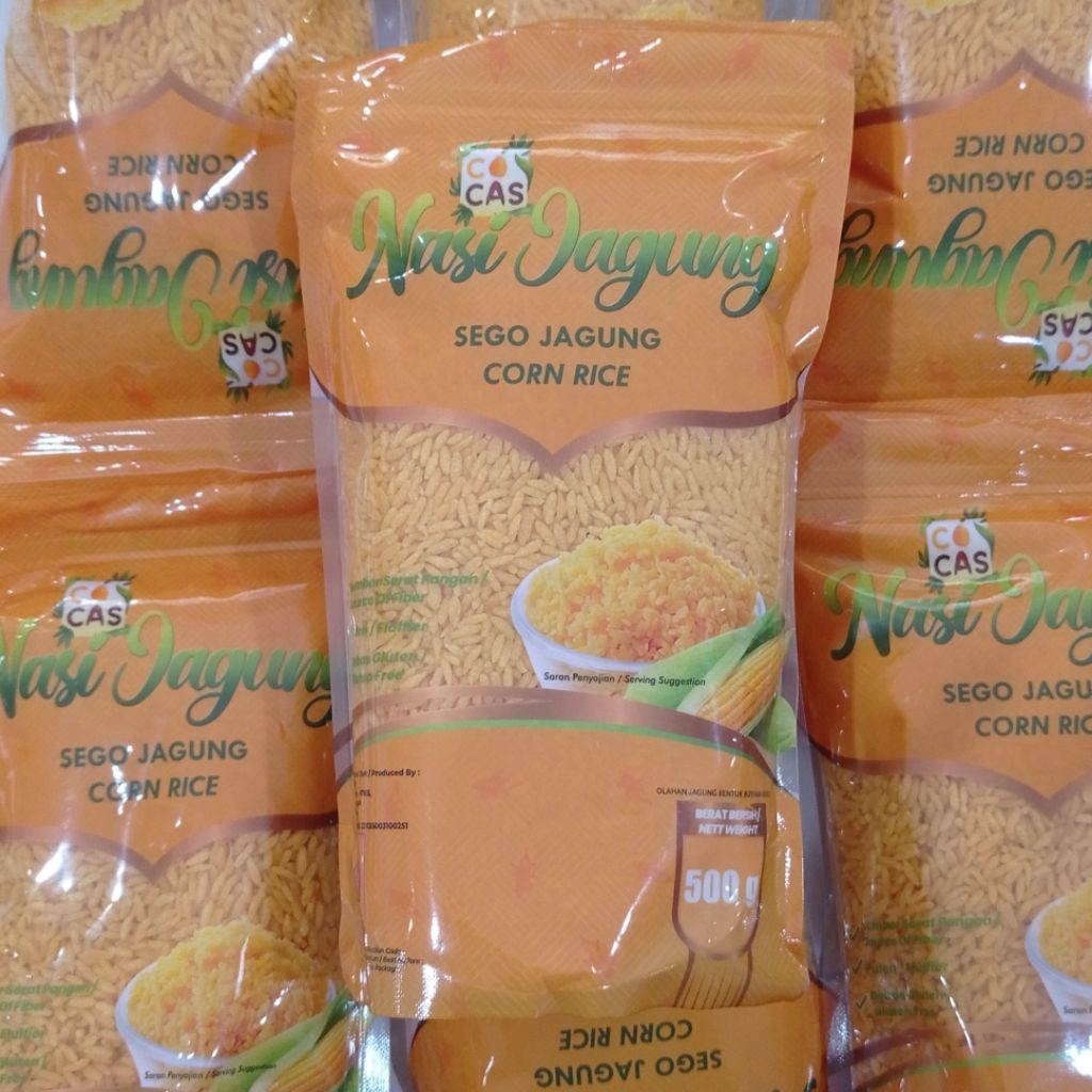 

Beras Jagung / Sego Jagung / Corn Rice CoCas 500gr