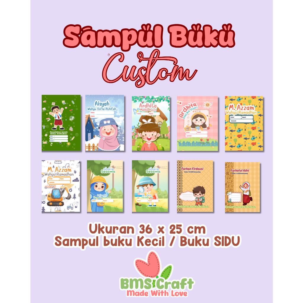 

Sampul Buku Tulis Custom Premium Art Paper 120 gsm