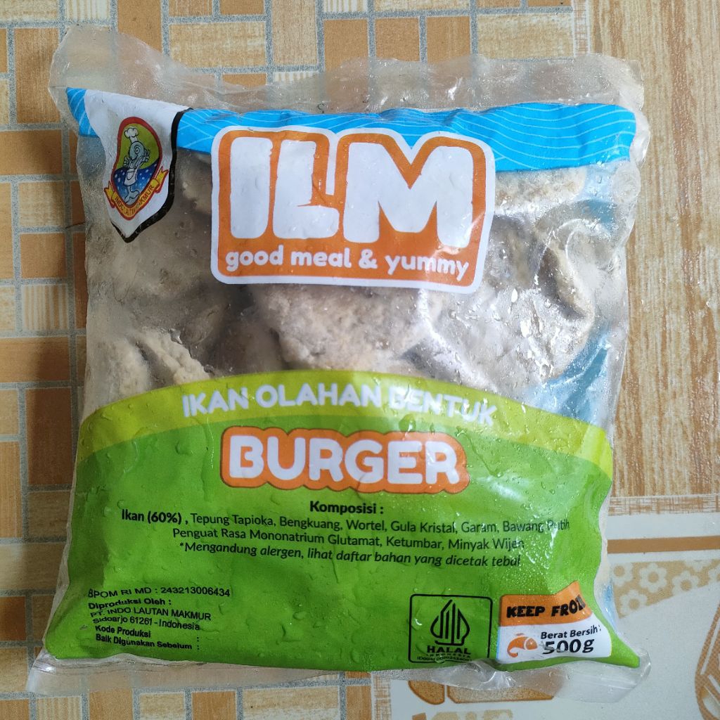 

Burger ILM 500Gr