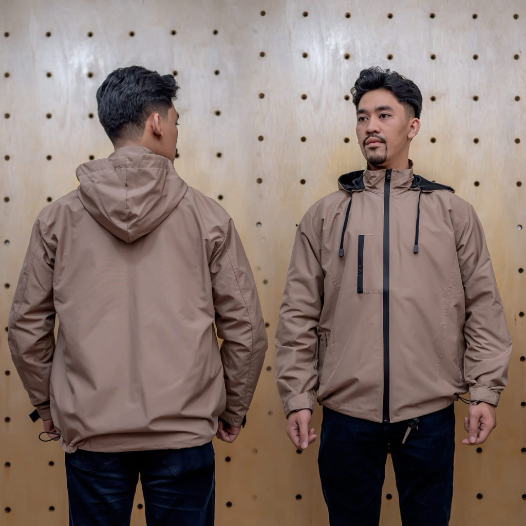 jaket jumbo/jaket pria jumbo/ jaket jumbo kekinian /jaket parasut/jaket seragaman/jaket anti air Pre