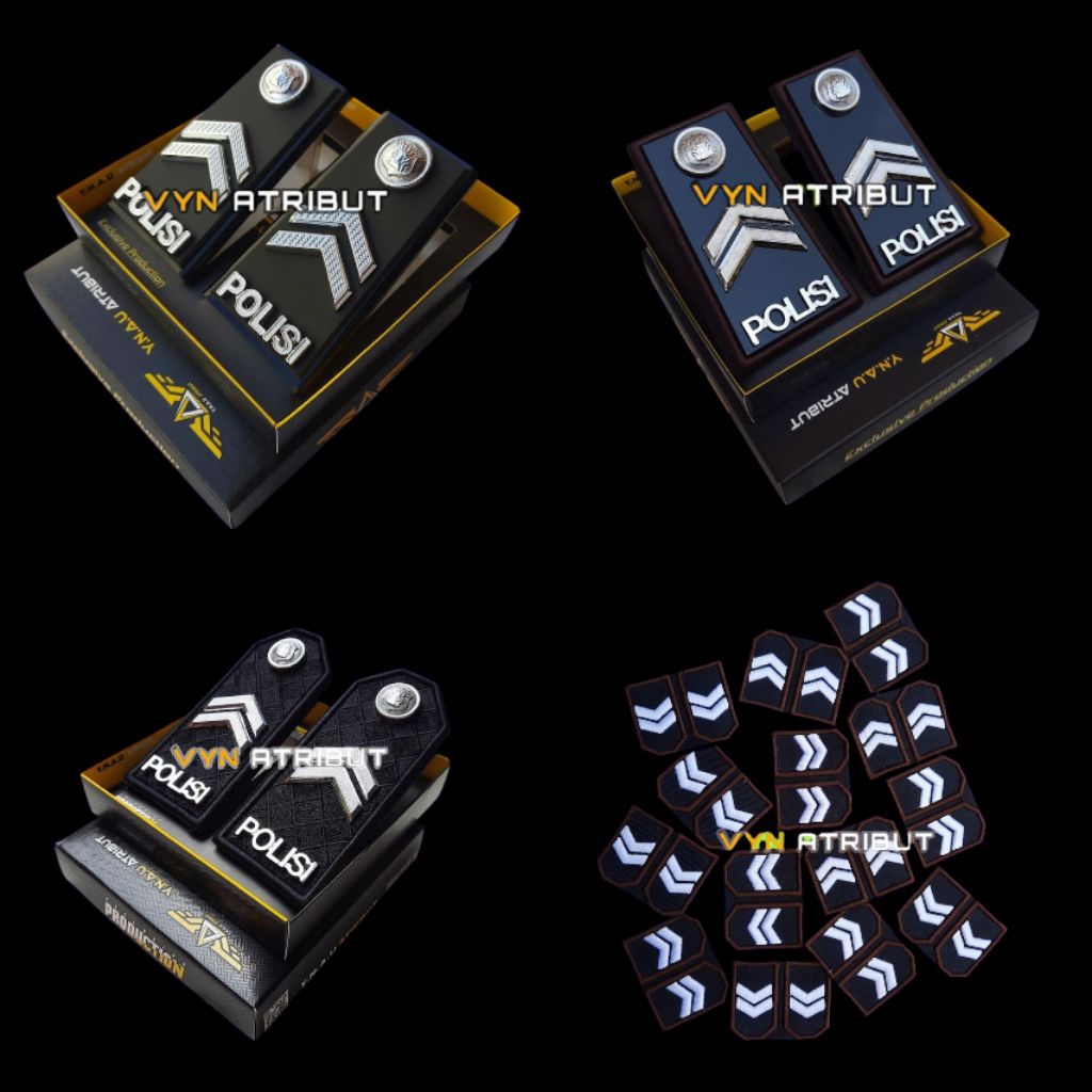 PANGKAT BRIPTU POLRI EXLUSIVE BORDIR