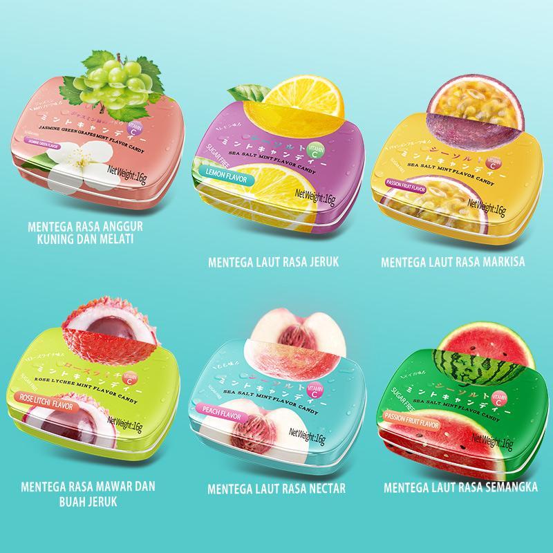 

Permen Mint Bebas Gula Halal Bpom Banyak Varian Rasa Permen Makanan Manisan Candy Bikin Nafas Segar
