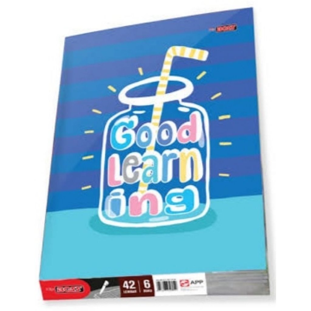 

buku big boss isi 42 lembar 1 pack isi 6 buku (buku boxy)