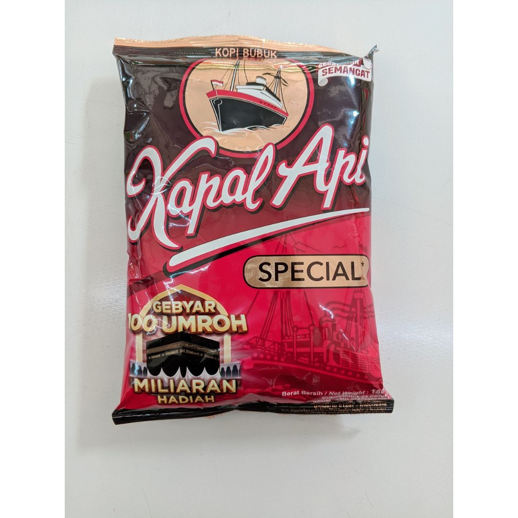 

Kopi Kapal Api Murni Berat Bersih 350 g