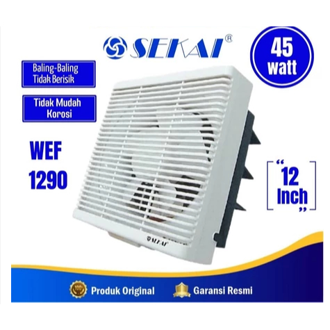 SEKAI WEF 1290 Wall Exhaust Fan 12" WEF1290