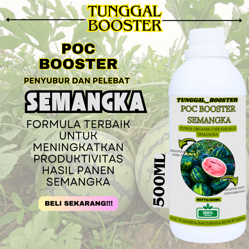 Pupuk Organik cair Tanaman semangka/Pupuk Semangka Pembesar Buah/Pupuk Buah Semangka/Pupuk Pembesar 