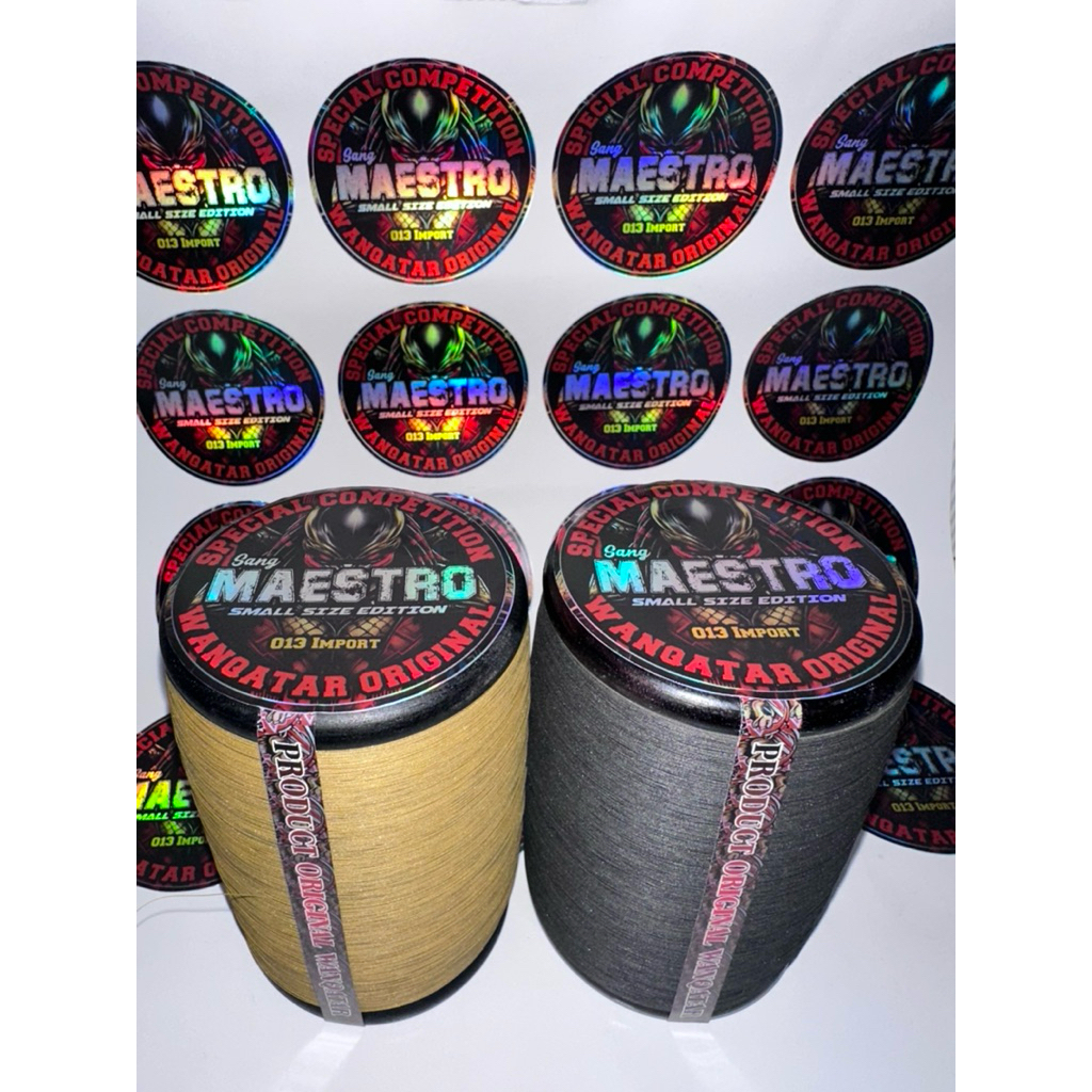 [MAESTRO MATOT 013] Gelasan Senar Mati MATOT 013 MAESTRO by 1QATAR 8000yard sangat kecil dan tajam k