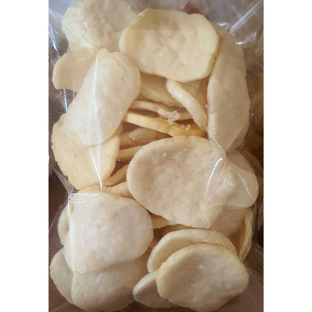 

Kerupuk Ikan Khas Palembang Matang siap makan Renyah & Gurih