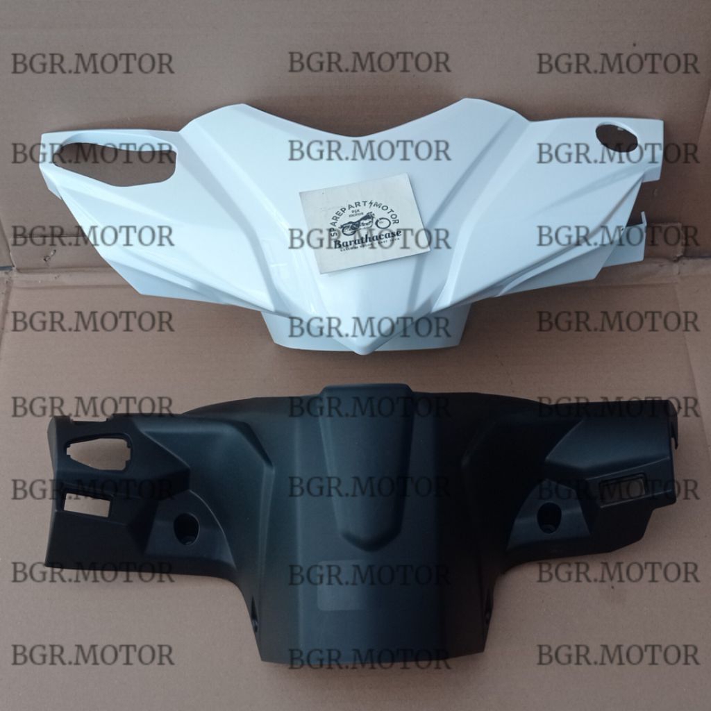 Batok Totok depan belakang beat fi stater halus Putih