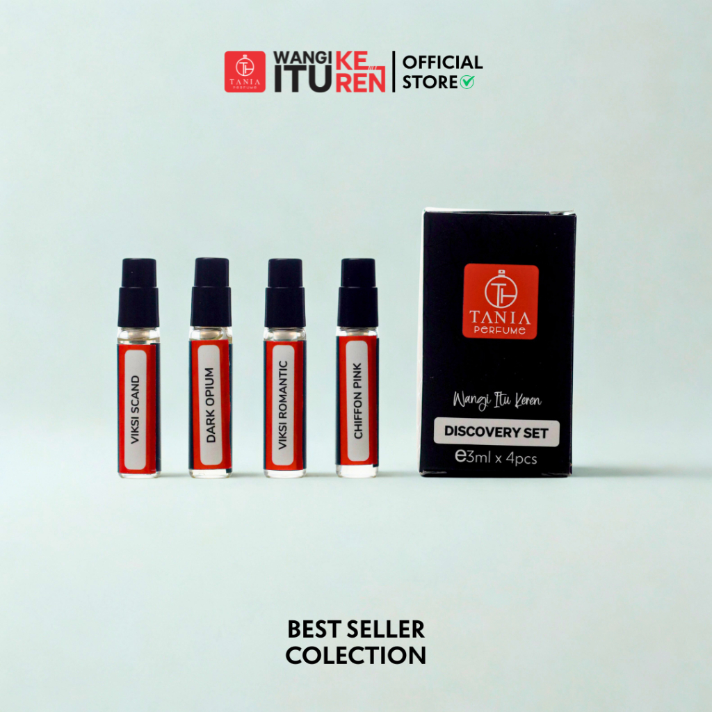 Starterpack Best Seller Tania Perfume - Parfum Travel Size - Discovery Set