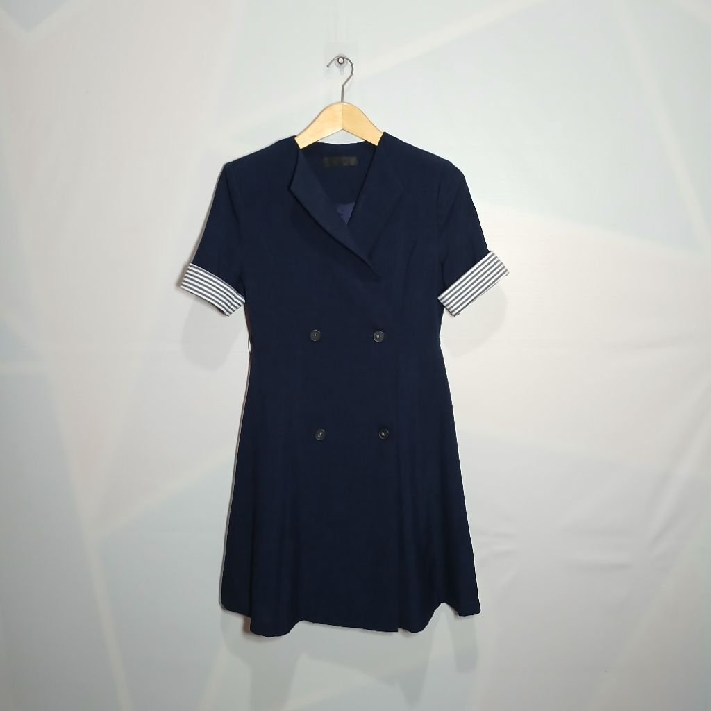 Dress Ozoc Navy