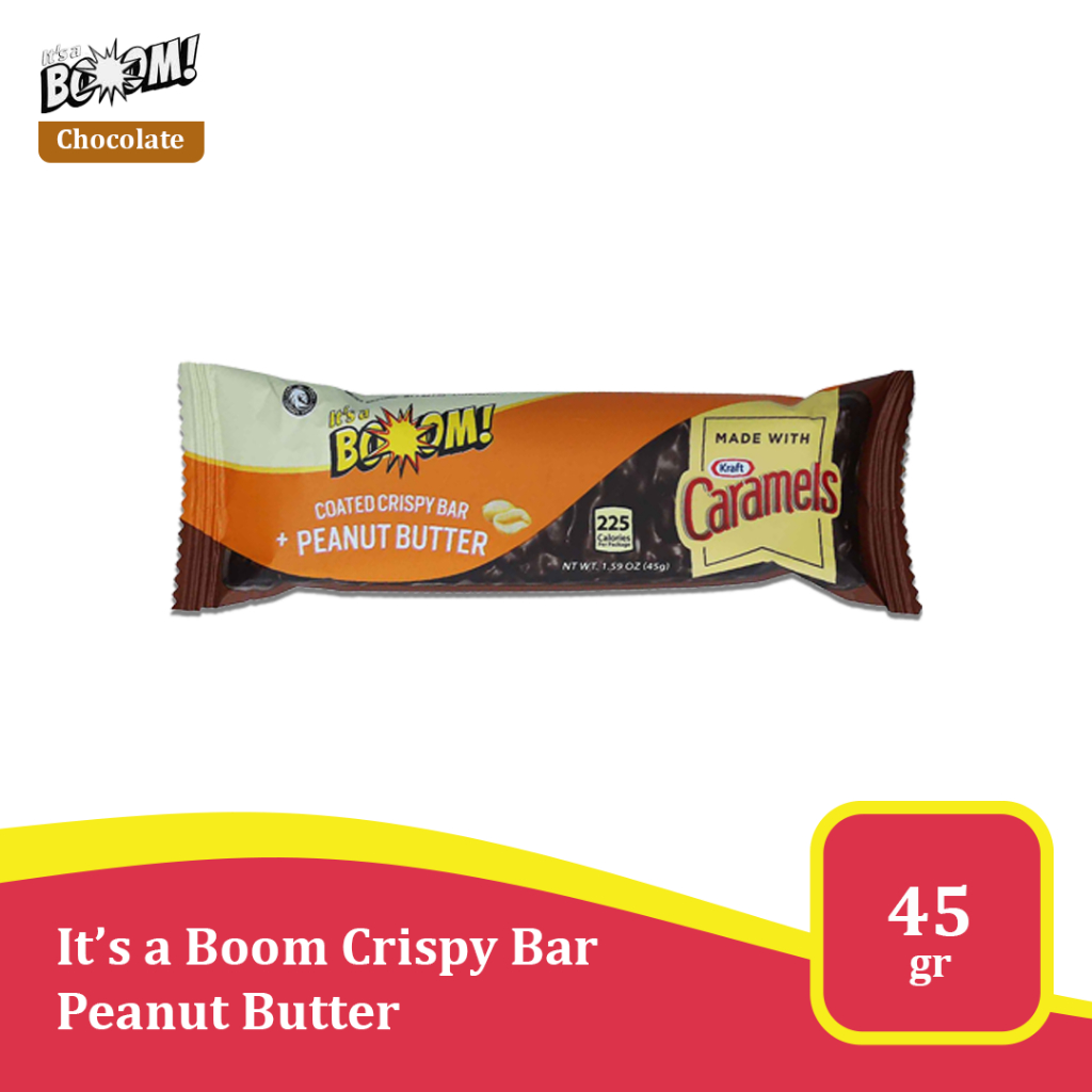 

It's a Boom Crispy Chocolate Bar - Chocolate Import USA