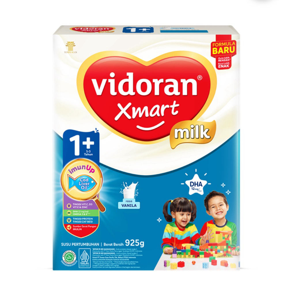 

VIDORAN XMART 1+ Vanila 925 gr / madu 925 gr