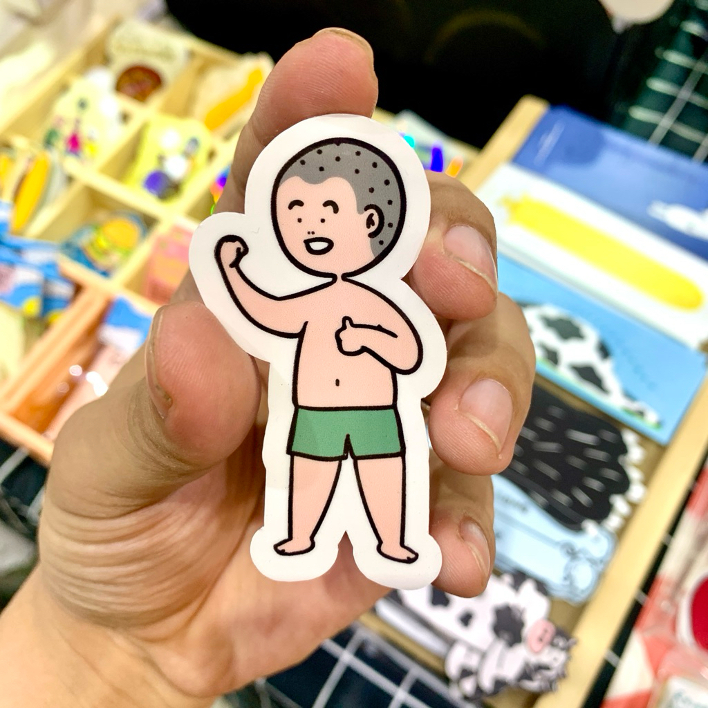 

Sticker Lucu Tahan Air - Pabotak