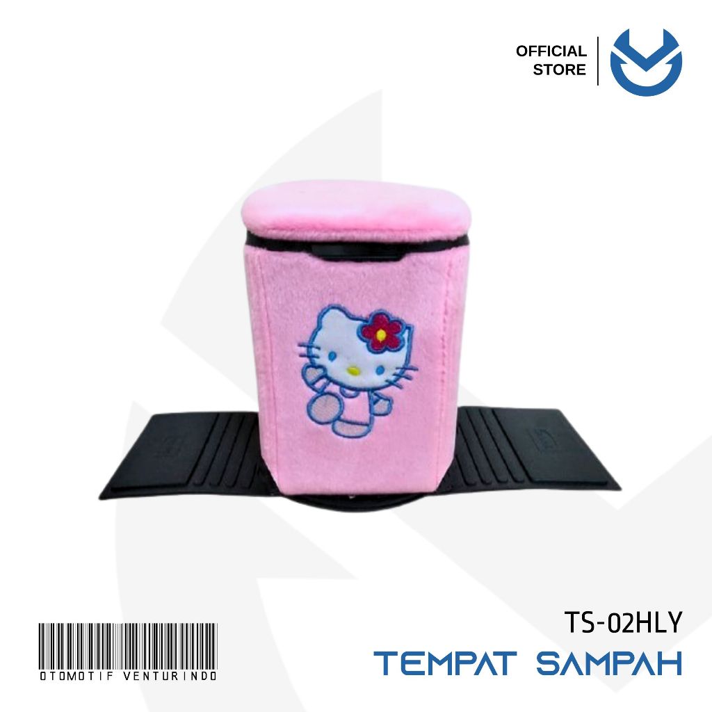 OV Tempat Sampah Mobil Hello kitty Tempat sampah Karakter Lucu Aksesoris Mobil Lucu