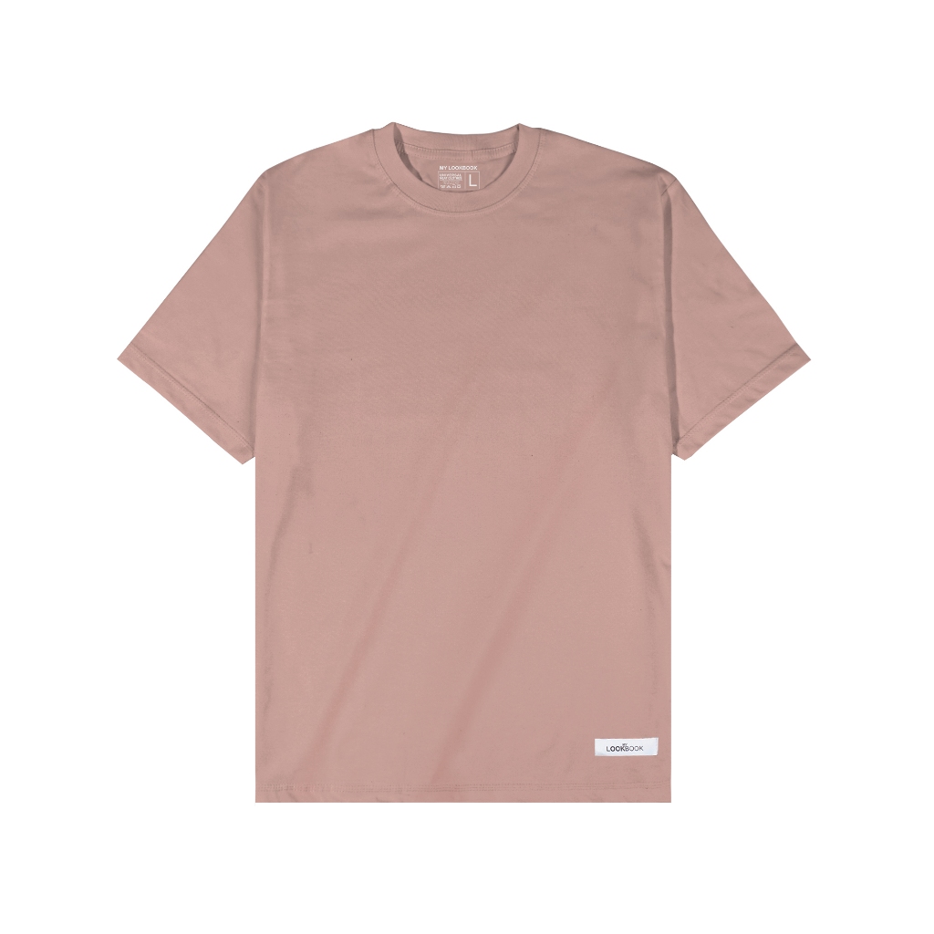 Kaos Polos Premium Dusty Pink Unisex|MY LOOKBOOK