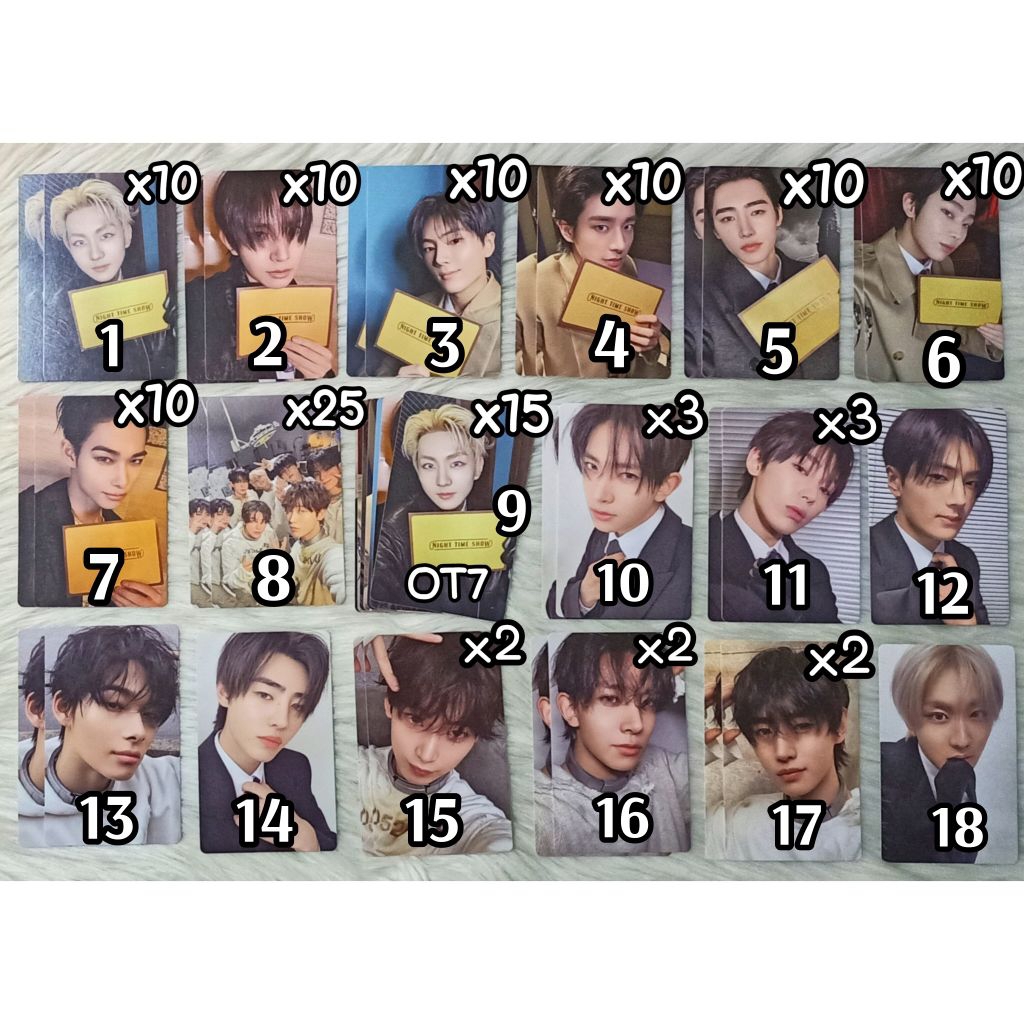 [Readystock] PC Photocard ENHYPEN Desire Unleash Weverse (Jungwon, Heeseung, Jay, Jake, Sunghoon, Su