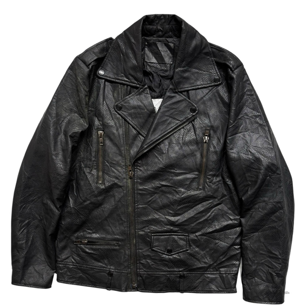 DressVolume Leather Jacket Kulit Faux - M