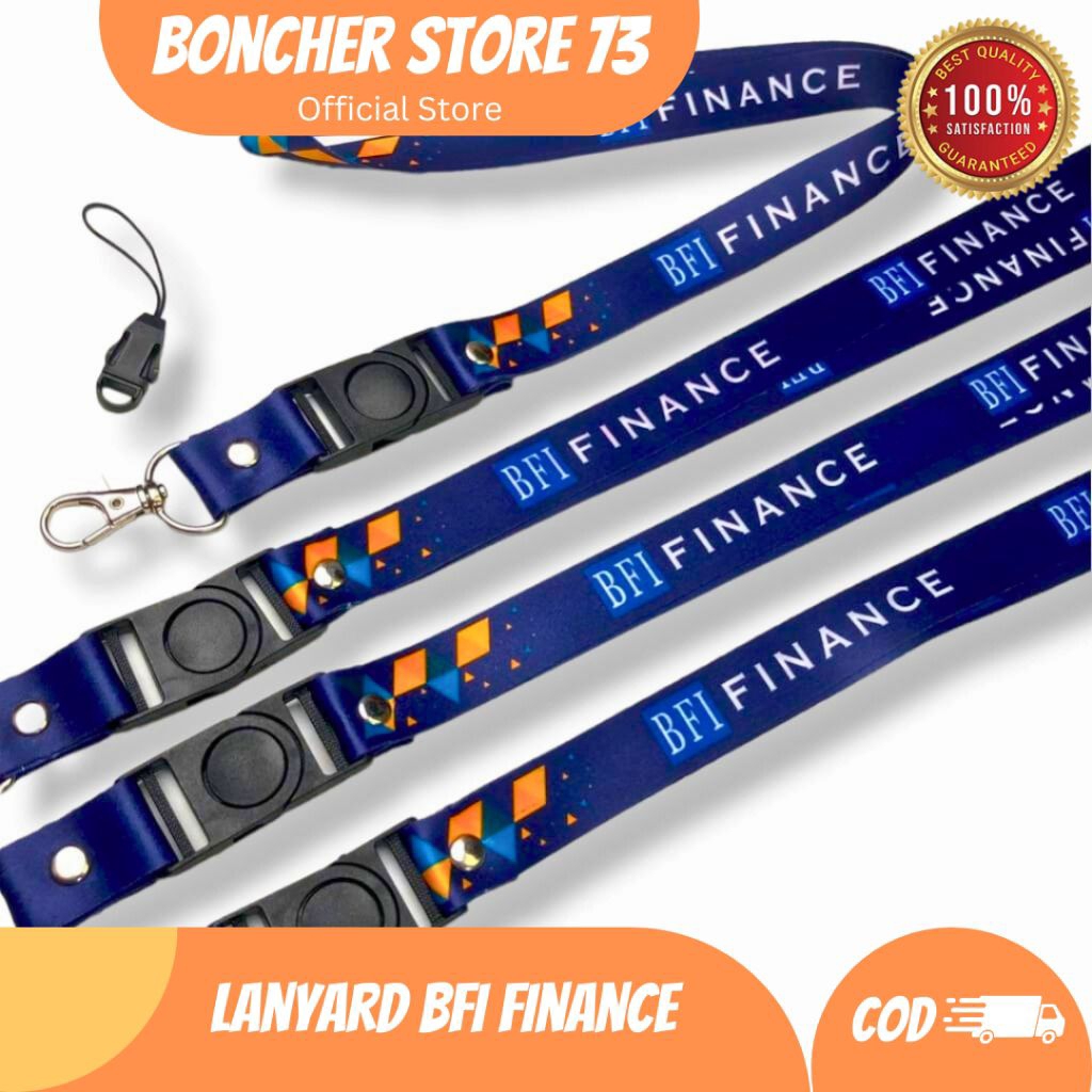 

BFI Finance Tali ID Card Lanyard Printing Full Colour