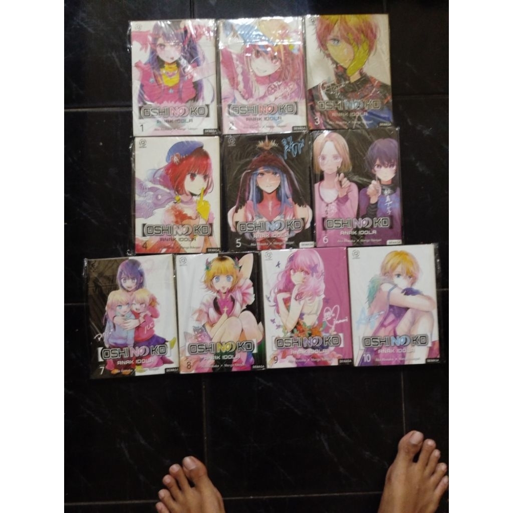 Preloved Komik Oshi No Ko Full set 1-10