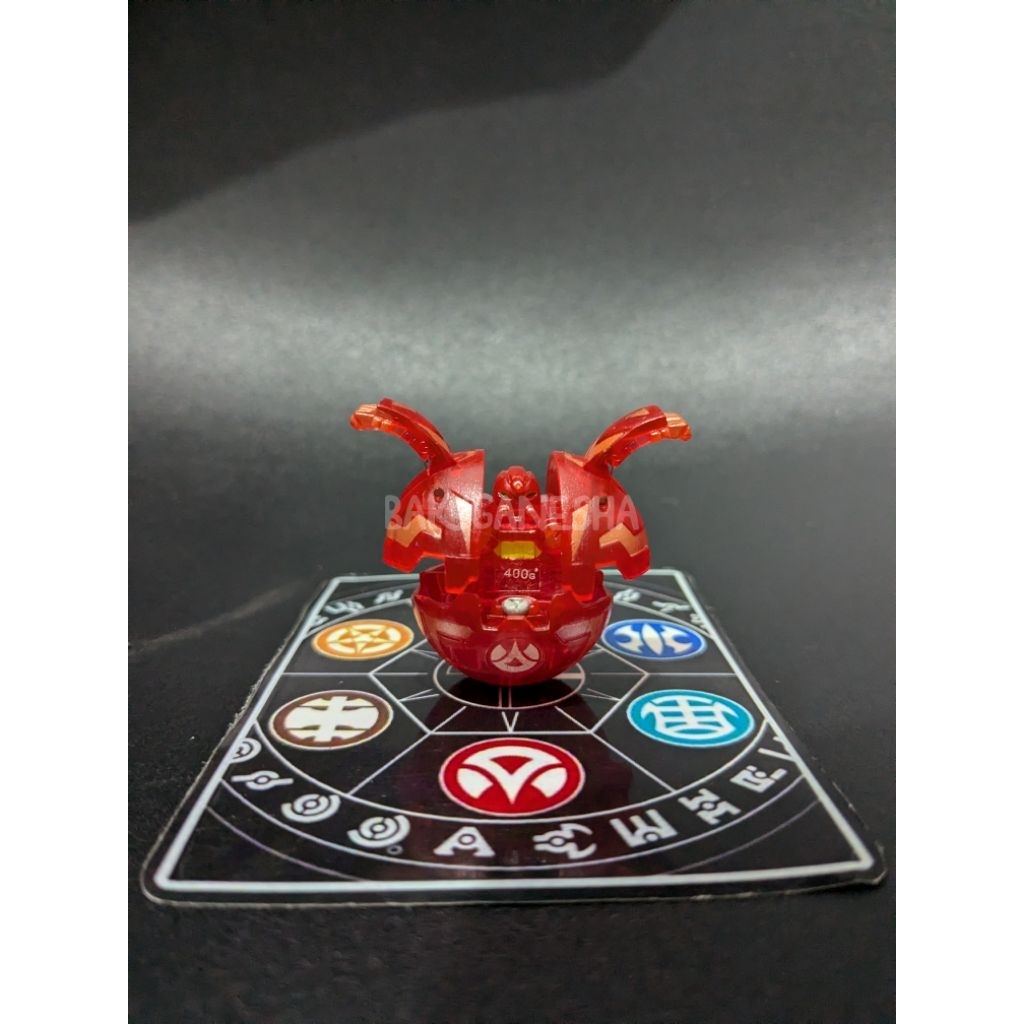 Bakugan Robotalion Translucent B1 Pyrus Battle Brawlers