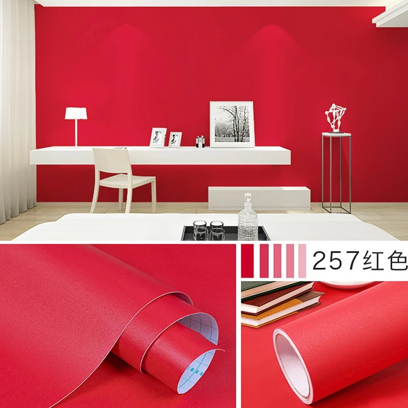 Wallpaper Dinding Polos Merah Wallpaper Stiker Terbaru Tebal