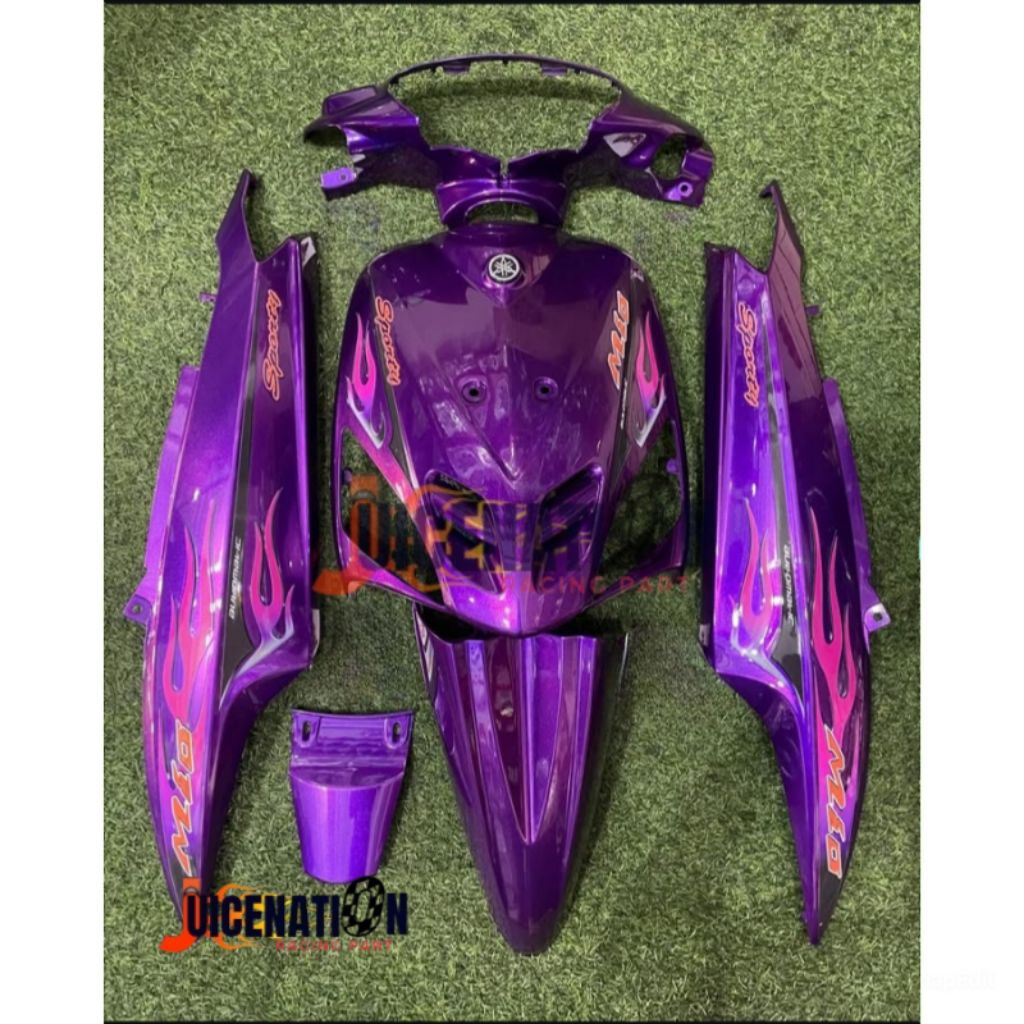 full body halus Mio sporty ungu candy