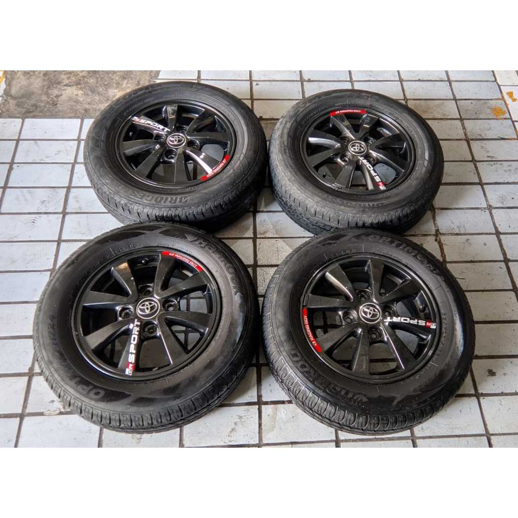 VELG MOBIL ORI STD AVANZA XENIA KIJANG PANTHER RING 14 PCD 4X114 PELEK BAN