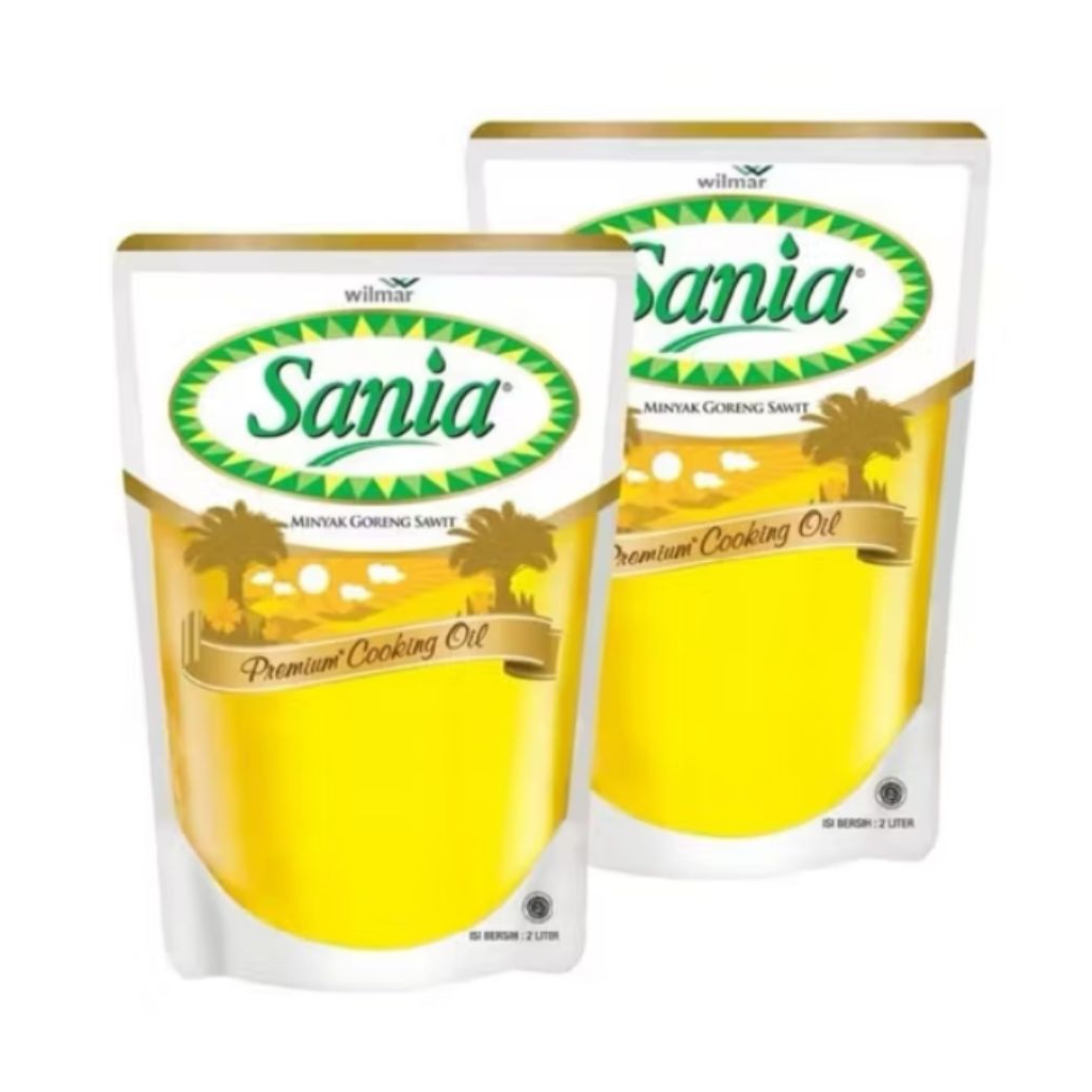 

Minyak Goreng Sania pouch 2Liter jernih berkualitas