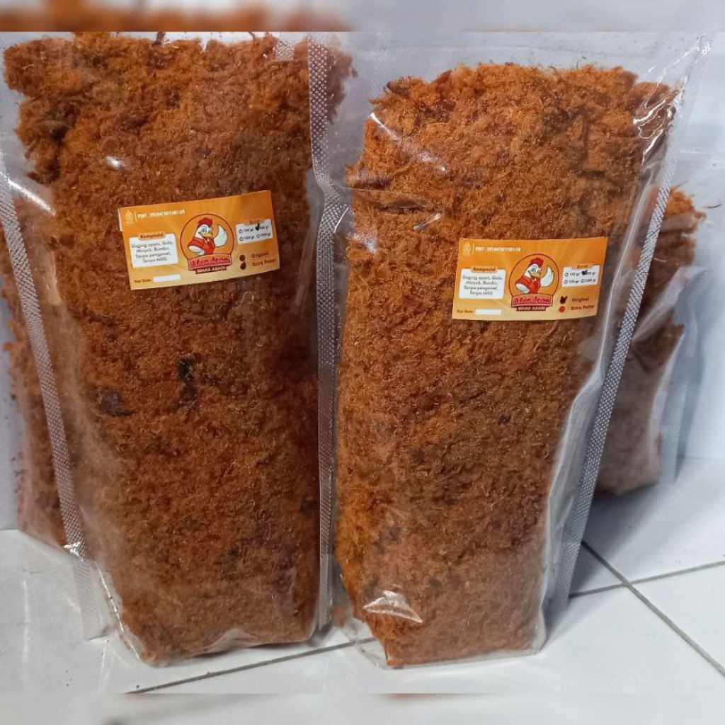 

NEW PRODUCT [ABON ASLI JOGJA 500GRAM] ABON AYAM, SAPI & IKAN BERSINAR ABADI ASLI JOGJA DEWI1452