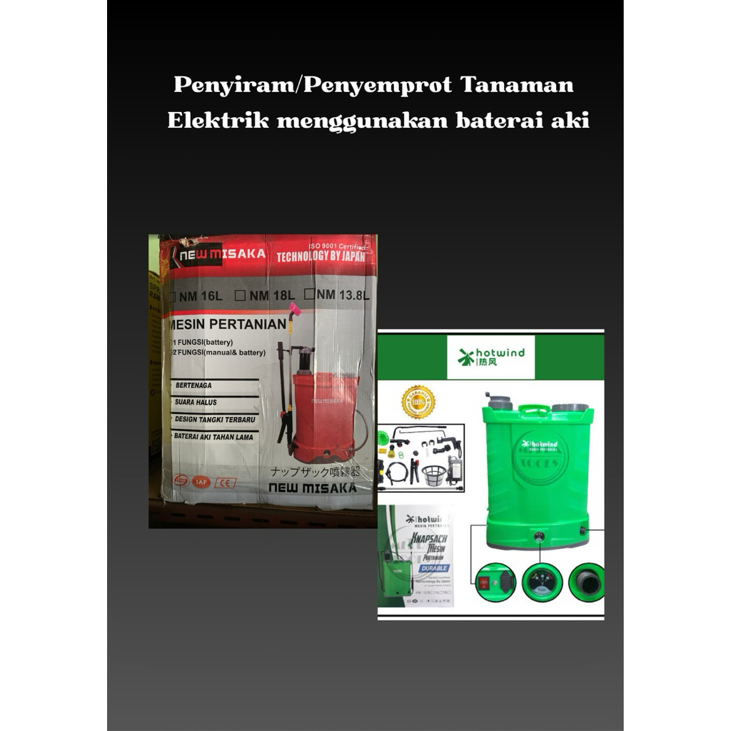 penyiram/penyemprot tanaman