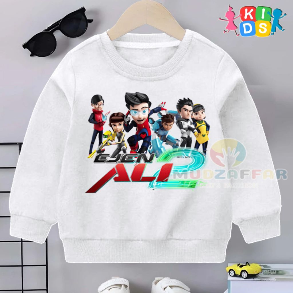 JAKET SWEATER ANAK EJEN ALI THE MOVIE 2 SWEATER CREWNECK ANAK EJEN ALI