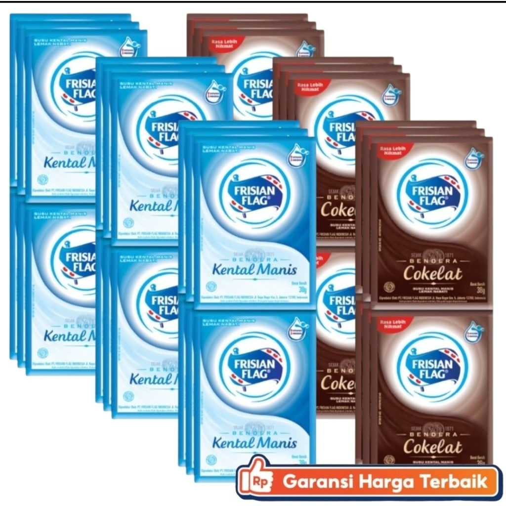 

Frisian Flag Sachet isi 12 renceng (72 pcs)