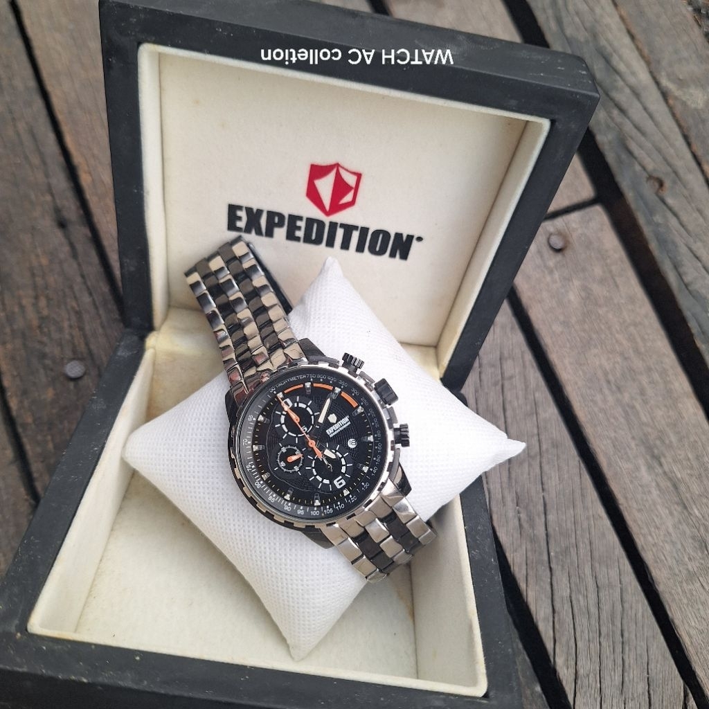 EXPEDITION E6065M cronograp full ori full set mulus