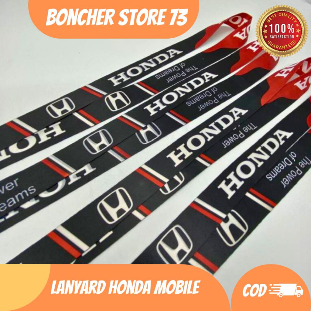 

Honda Mobile Lanyard ID Card Printing Tali Gantungan
